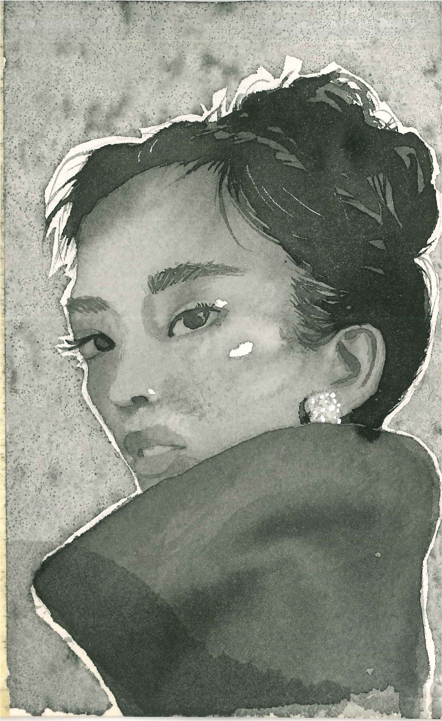 Black and White - Woman1