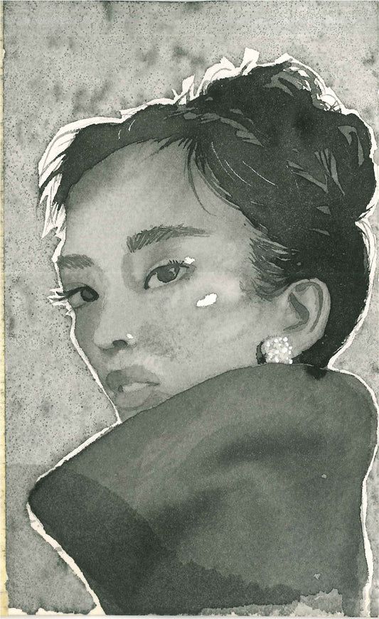Black and White - Woman1